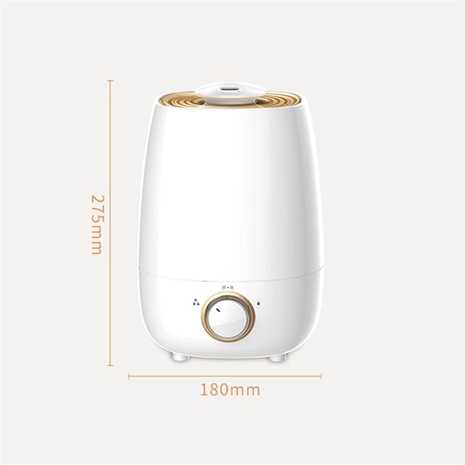Household Bedroom Humidifier Mute Top Fill Oil Diffuser Humidifier - Adjustable -360° Rotation Nozzle, Auto-Shut Off, Knob Adjustment, 3.5L Mist Humidifier