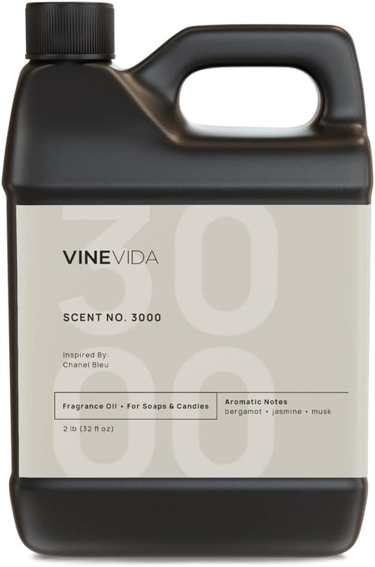 VINEVIDA [32oz] (Our Version of) Bleu Fragrance Oil for Soap Making - Made in USA Scents - Natural Fragrance Oil - Scents for Soap Making