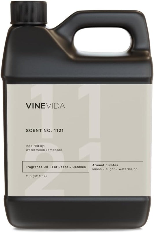 VINEVIDA [32oz] Watermelon Lemonade Fragrance Oil - USA Made Candle & Soap Scents - Natural Oil for Candle and Soap Making