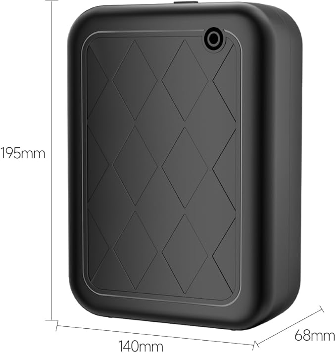 Bluetooth Waterless Essential Oil Diffuser Scent Machine Wall Mounted Electric Scent Diffuser for Hotel Home for 1000-3000sq .ft Coverage APP Controlled Aroma Diffuser For Aisle 260ML Capacity (Black)