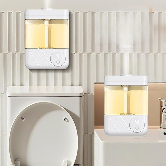 Cool Mist Humidifier with Top Fill and 360° Nozzle - Quiet Operation Aroma Diffuser White