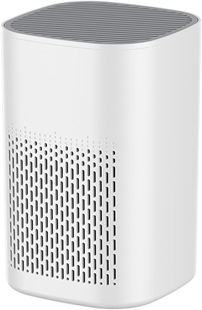 Air Purifier with Aromatherapy Function, Essential Oil Diffuser 2-in-1, HEPA Filter Air Cleaner for Home Bedroom Living Room Kitchen Office, 360° Top-Outlet Design, Silent Sleep Mode