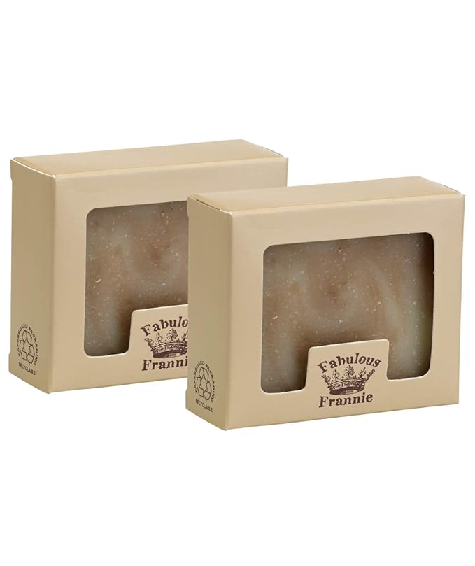 Fabulous Frannie Protect Essential Oil All-Natural Cold Process Herbal Soap Gift Set – 2 Pack, 4oz Bars Each – Handmade Pure Essential Oil Soap