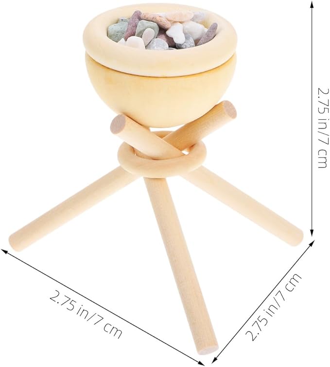 NOLITOY Wooden Aromatherapy Diffuser Set with Fragrance Stones DIY Essential Oil Diffuser for Home Office Car Portable Natural Wood Diffusing Stone Room Fragrance