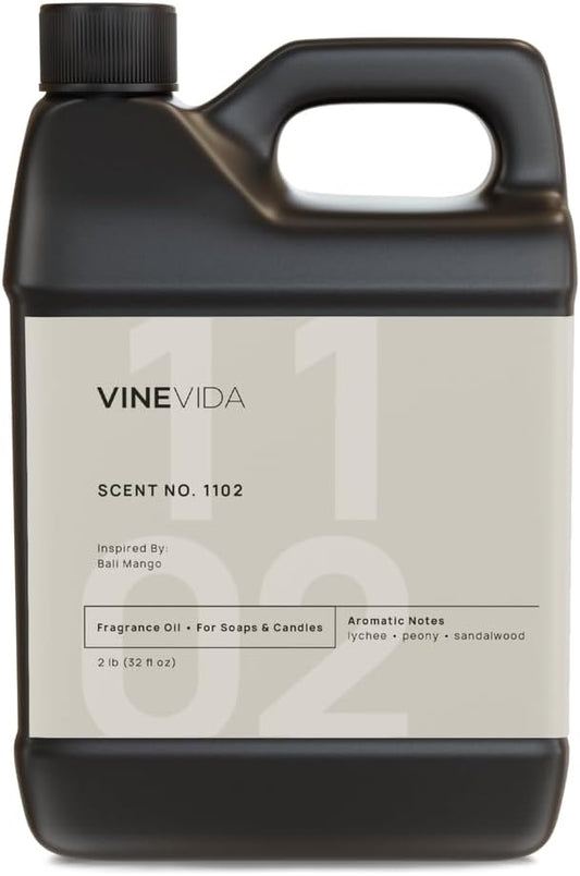 VINEVIDA [32oz] Bali Mango Fragrance Oil for Candle Making and Soap Making - Premium Candle Scents for Soy Candles