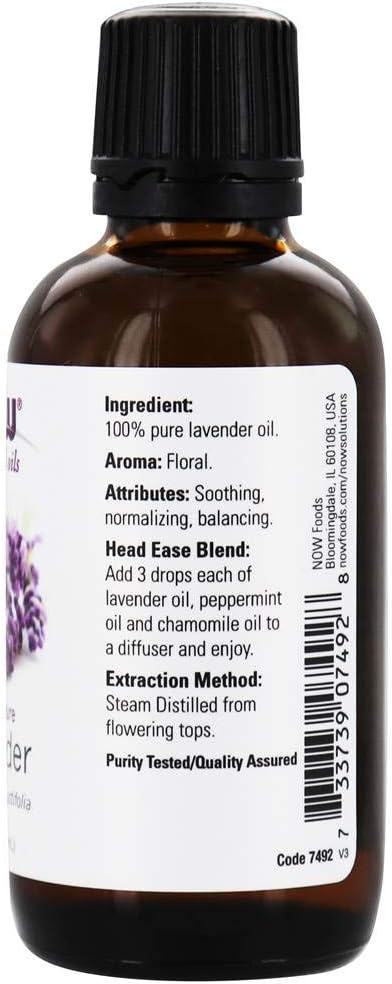 Now Essential Oils - Lavender Oil - 2 fl. oz (59 ml) by Now