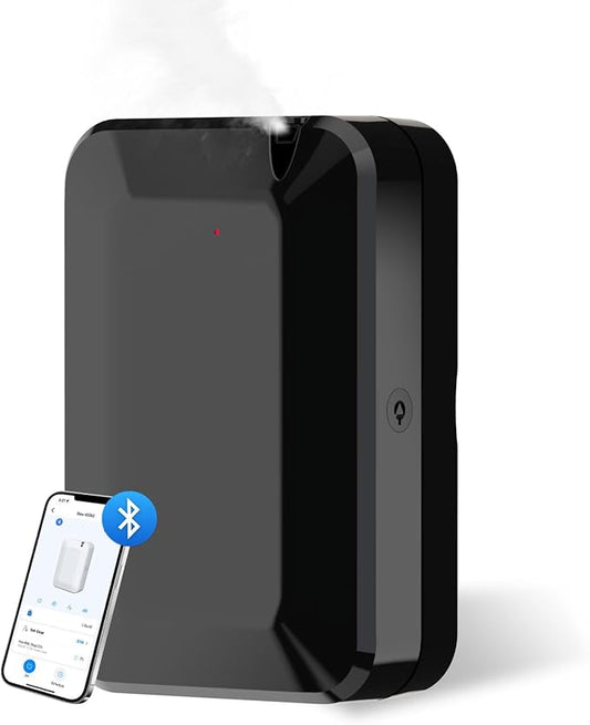 Scent Air Machine for Home, 2500 Sq. Ft Bluetooth Waterless Essential Oil Diffuser with Cold Air Technology, Fragrance Diffuser for Large Room, Hotel, Office, Spa