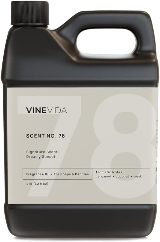 VINEVIDA [32oz] Scent No.78 Fragrance Oil for Candle Making and Soap Making - Premium Candle Scents for Soy Candles