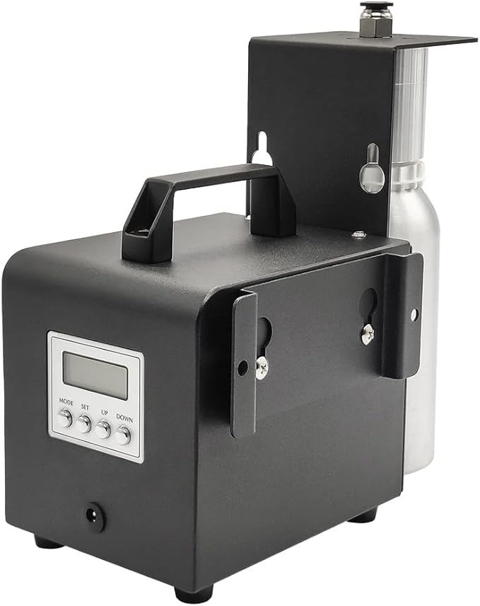 Commercial Hotel Aroma Diffuser Machine 500ml Capacity HVAC/AC System Aroma Oil Diffuser Central Installation Perfume Diffuser Machine Bluetooth Control for 5000-10000sq.ft Coverage Air Scenting