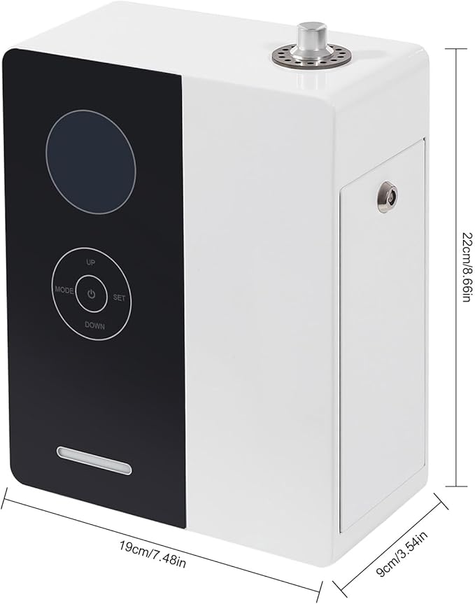 Smart Scent Air Machine, Waterless Essential Oil Diffuser for Home, HVAC Scent Diffuser 200ml Connect to WiFi, Atomizing Machine Cover Up to 1500 Sq.Ft Diffusers for Commercial Hotel Hoom Room