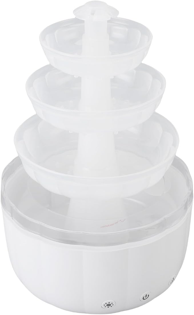 Jeffergarden Fountain Diffuser Humidifier, Quiet Aromatherapy with 500ml Capacity for Living Room and Bedroom Relaxation