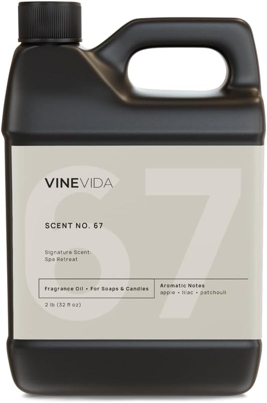 VINEVIDA [32oz] Spa Retreat Fragrance Oil for Candle Making Scents Soap Making, Perfume Oils, Soy Candles, Home Diffusers, Bath Scent Bomb Linen Spray, Lotions, Car Freshies, (ARTS-FOBP-SPA-RET-32)