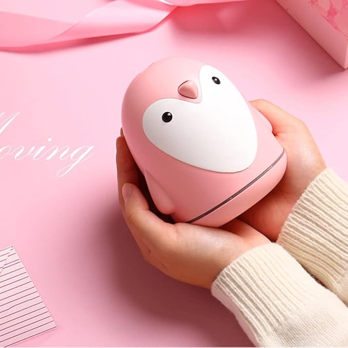 Aromatherapy Essential Oil humidifier Portable Cute Penguin 220ml Essential Oil Diffuser,Automatically Turn Off The USB Night Light,Suitable for Study,Bedroom and Office。