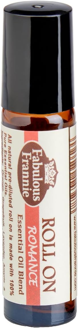 Fabulous Frannie Romance Essential Oil Blend Roll-On 10 ml Made with A Perfect Blend of Amyris, Ylang Ylang and Grapefruit Essential Oils