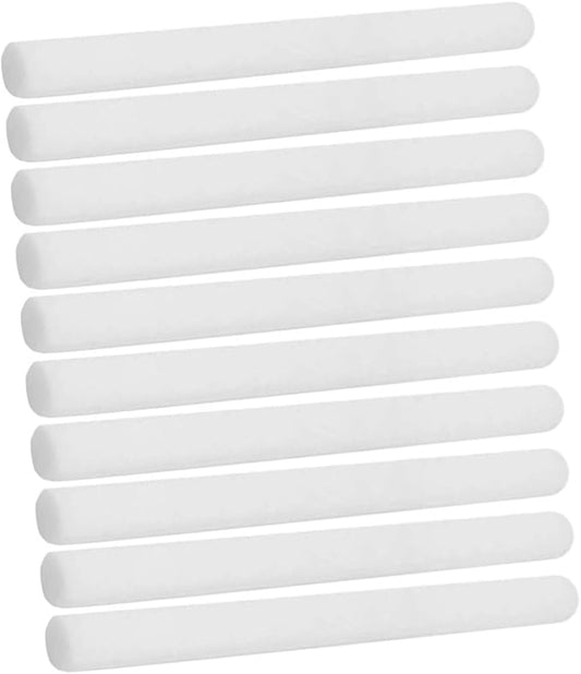10Pcs Fiber Diffuse Sticks Aromatherapy Volatile Cotton Wands Oil Diffuser Reeds for Home Bathroom Fresh Scent Decoration and Fragrance