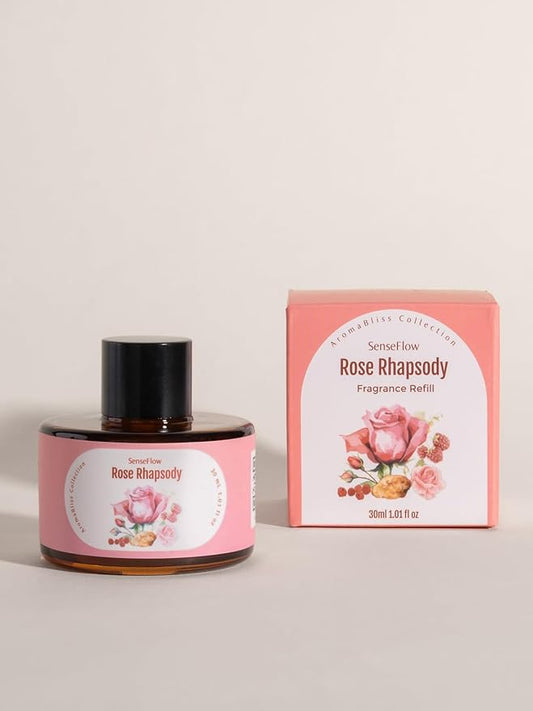 Home Scent Refill for Space Fragrance Diffuser SF101/SF101S, Up to 120 Days of Premium Fragrance per Refill, Household Essential 1 Pack, Rose Rhapsody
