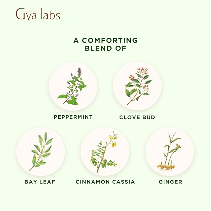 Gya Labs Muscle Relief Essential Oils Blends - 0.34 Fl Oz - for Diffuser, Home, Humidifier, Aromatherapy and DIY Candle Making Scents