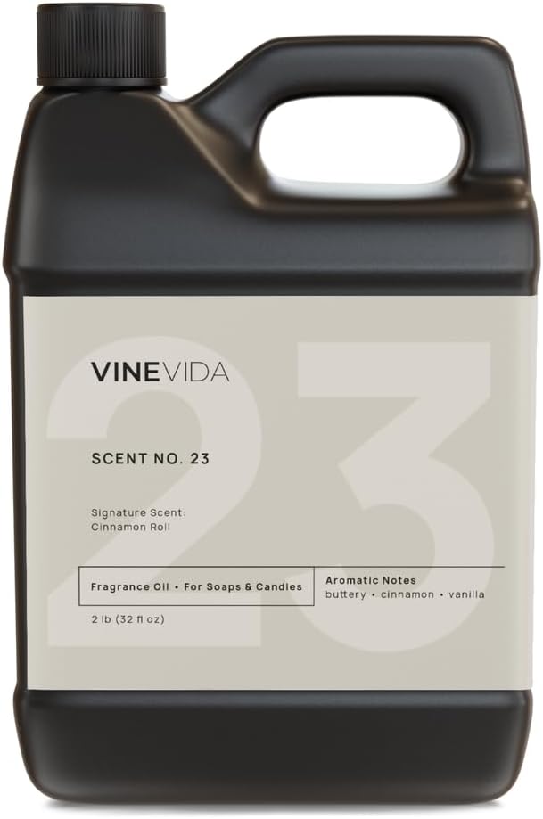 VINEVIDA [32oz] Cinnamon Roll Fragrance Oil - Fall Scents for Candle Making - Essential Oils