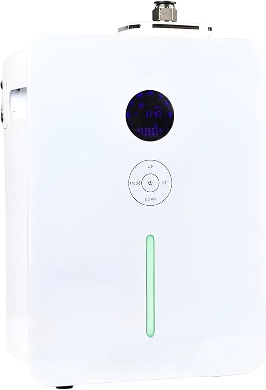 LuxScent Collection Bellagio, HVAC Aroma Diffuser, Nanotechnology Scenting System for Home, Office or Business (White)