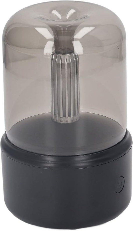 Dioche Essential Oil Diffuser Candlelight Humidifier - Low Noise USB Essential Oil Diffuser with 120ml Capacity & LED Night Light for Home Relaxation