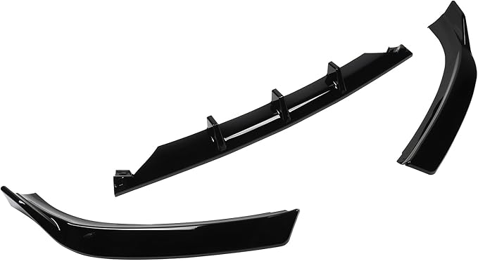 SCITOO Glossy Black Front Lip Spoiler Body Kit Compatible with 2013-2016 for Audi A5/S5 Fit Models S-Line Front Bumper Lip Splitter Chin Exterior Diffuser