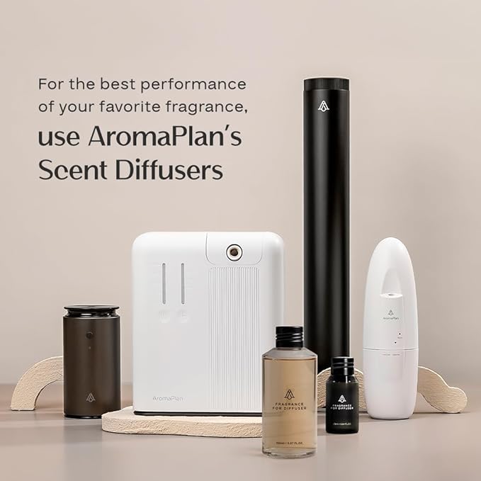 AromaPlan Hotel Scents Minty Eucalyptus 16 Fl Oz (473ml), Home Luxury Aroma & Hotel Diffuser Oil- Hotel Diffuser Oil for Aromatherapy- USA Made, Bigger Bottle, Bolder Aroma & Longer Lasting