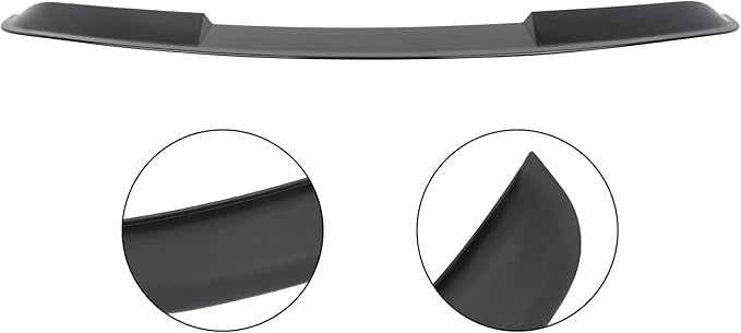 SCITOO ABS Spoiler for 2021-2023 5th Gen for Kia K5 Trunk Spoiler Roof Lip Kit, Rear Spoiler Wing, Car Rear Spoiler Exterior Kit (Glossy Black)