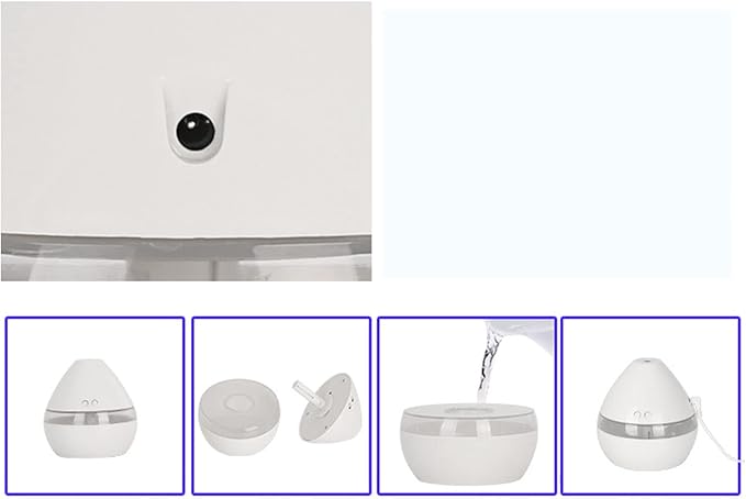 Humidifier Diffuser, USB Auto Shutdown Low Noise Home Decoration for Room Office