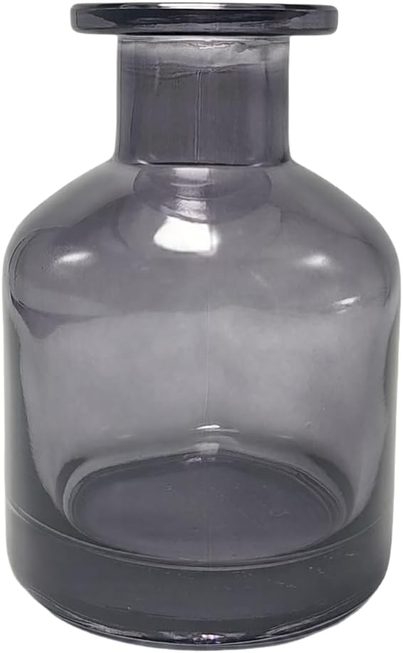ericotry 1PCS 150ml/5oz Glass Diffuser Bottle Jars Pot Empty Refillable Exquisite Essential Oils Container for DIY Reed Diffuser Sticks Sets Crafts Decor Essential Oil Diffuser Gift