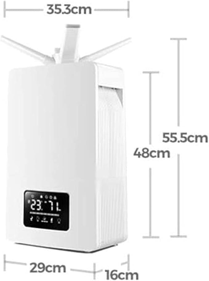 Humidifiers for Bedroom - 15L Cool Mist Humidifier Top Fill Oil Diffuser Quiet Humidifiers for Home Large Room with Adjustable 360° Rotation Nozzle Auto Shut-Off Humidifiers