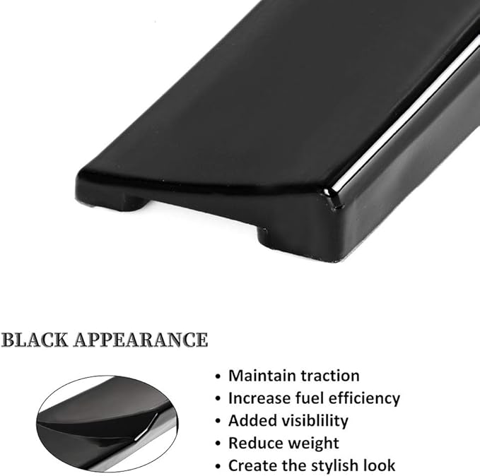 SCITOO 1 Set Roof Spoiler for Nissan for Altima 2012-2018 Sedan Accessories Glossy Black Rear Window Roof Spoiler