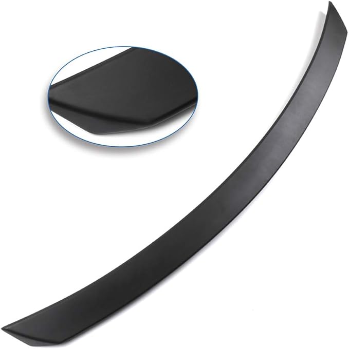 SCITOO 1PC Spoiler Wing 2007-2013 for Mercedes Benz W221 S550 S600 S65 S63 Accessories Matte Black Rear Trunk Spoiler Wing