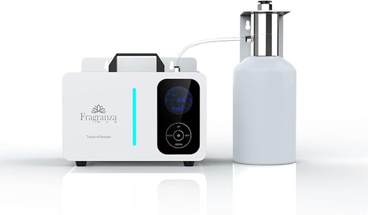 Fragranza613 Roma Scent Diffuser - High-Tech Aromatherapy, 8,000 Sq/Ft Coverage, App-Controlled, HVAC Compatible, Energy-Efficient, Silent Operation