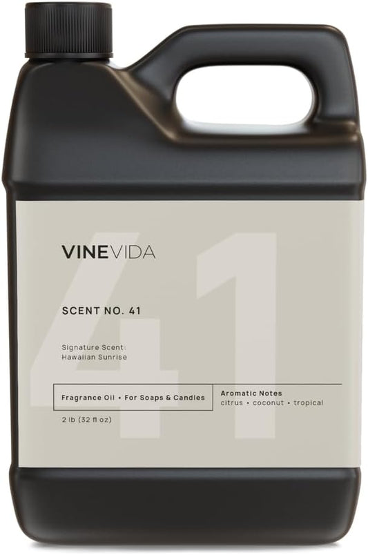 VINEVIDA [32oz] Hawaiian Sunrise Fragrance Oil for Candle Making and Soap Making - Premium Candle Scents for Soy Candles