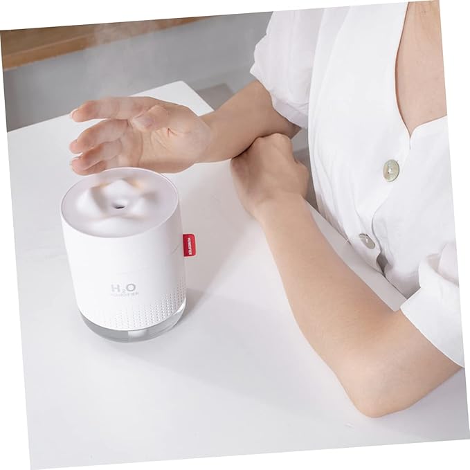 Snow Mountain Humidifier 500ml Large Capacity Night Light USB Powered Cool Mist Diffuser Quiet Desktop Humidifier for Home and Office