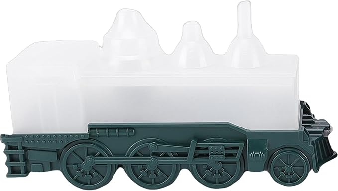 Train Humidifier, 300ml Cool Mist Essential Oil Diffuser with Dual Spray Modes 2 Colors Light 8H Timer, for Bedroom Office Desktop (Green)
