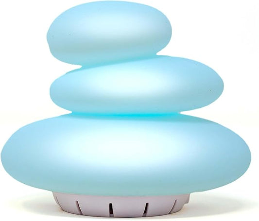 Mindsight 'Breathing Buddha' Guided Visual Meditation | 3 Modes to Slow Your Breathing & Calm Your Mind | Stress & Anxiety Relief | Wellness Gift | Adults, Kids, Classrooms | USB Rechargeable