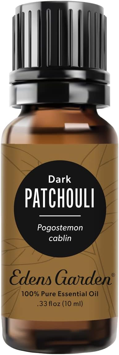 Edens Garden Patchouli- Dark Essential Oil- 100% Pure Premium Grade, Undiluted, Natural, Therapeutic, Aromatherapy, The Best for Diffuser, Skin, Face, Candle 10 ml (.33 fl oz)