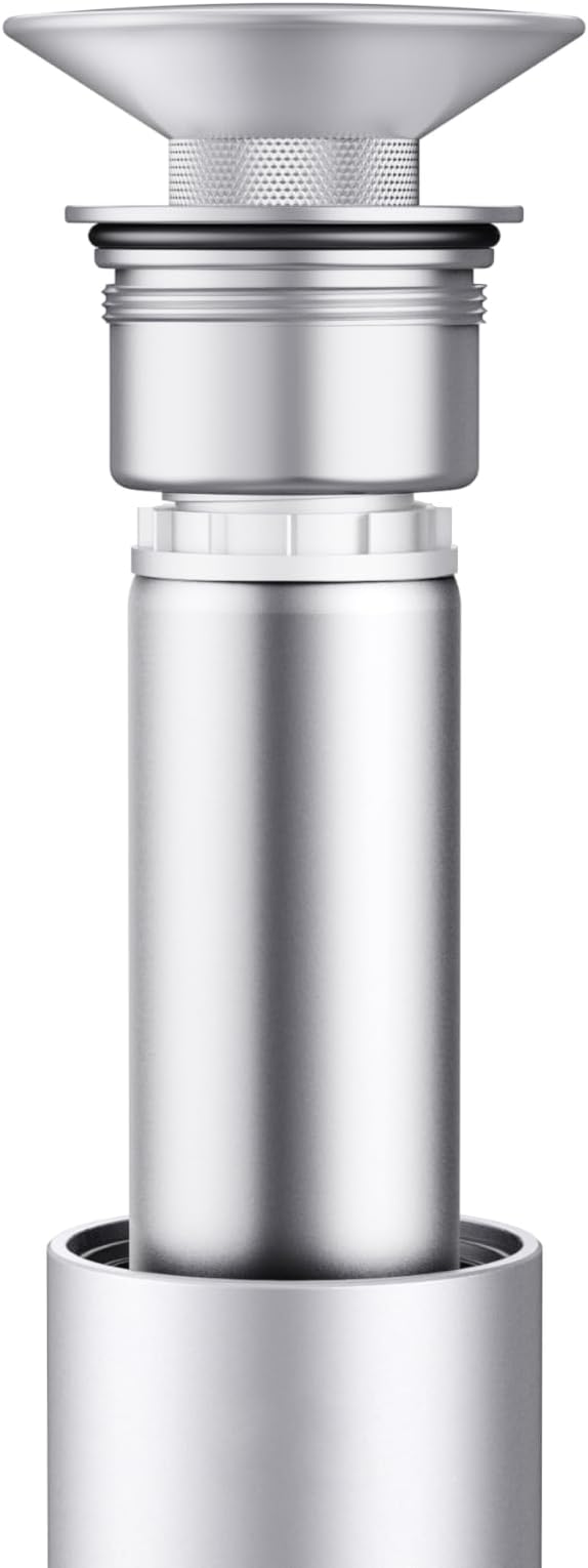Fragranza613 Venice Mini Wireless Smart Essential Oil Diffuser – Ultra-Quiet, App & Remote Controlled, Adjustable Intensity, Covers Up to 3,000 sq ft, 20% More Scent, Energy-Efficient (Silver)