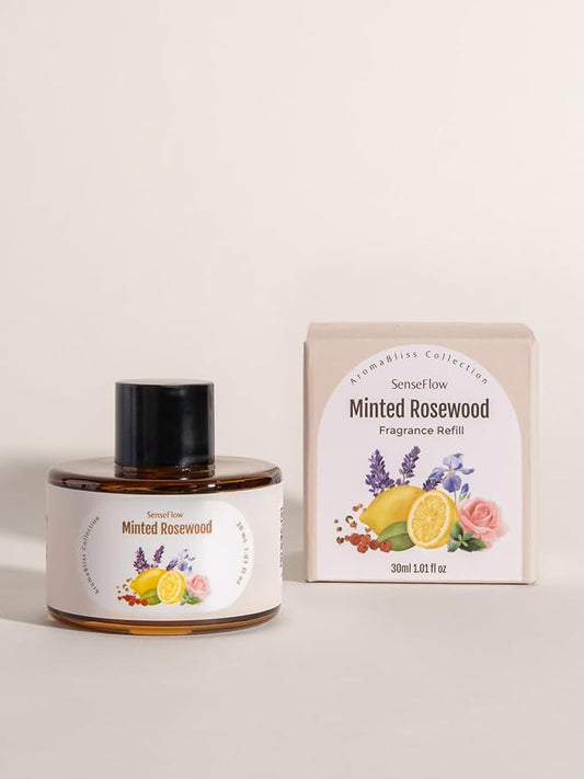 Home Scent Refill for Space Fragrance Diffuser SF101/SF101S, Up to 120 Days of Premium Fragrance per Refill, Household Essential 1 Pack, Minted Rosewood