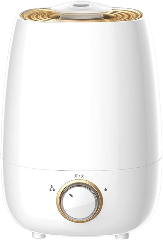 Household Bedroom Humidifier Mute Top Fill Oil Diffuser Humidifier - Adjustable -360° Rotation Nozzle, Auto-Shut Off, Knob Adjustment, 3.5L Mist Humidifier