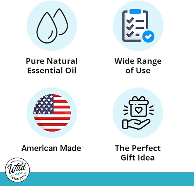 Wild Essentials Lime 100% Pure Essential Oil - 10ml, Therapeutic Grade, Made and Bottled in The USA, 2 Pack
