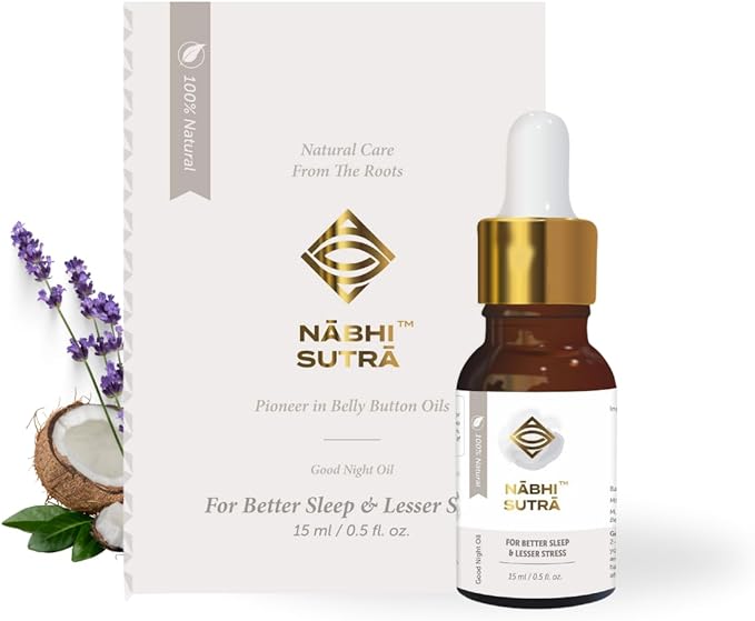 Nabhi Sutra Belly Button Oil | Ayurvedic Blend with Tagar & Cow Ghee | 15ml