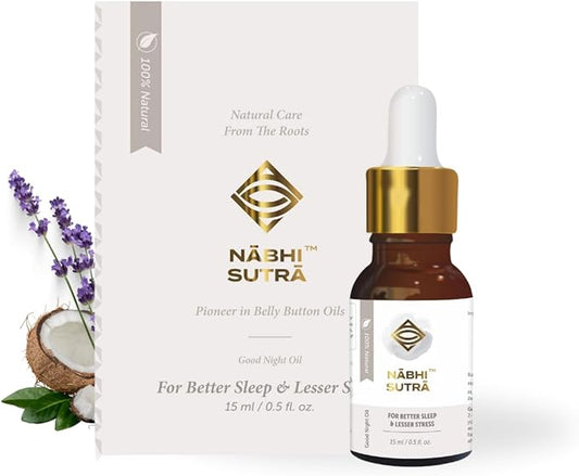Nabhi Sutra Belly Button Oil | Ayurvedic Blend with Tagar & Cow Ghee | 15ml