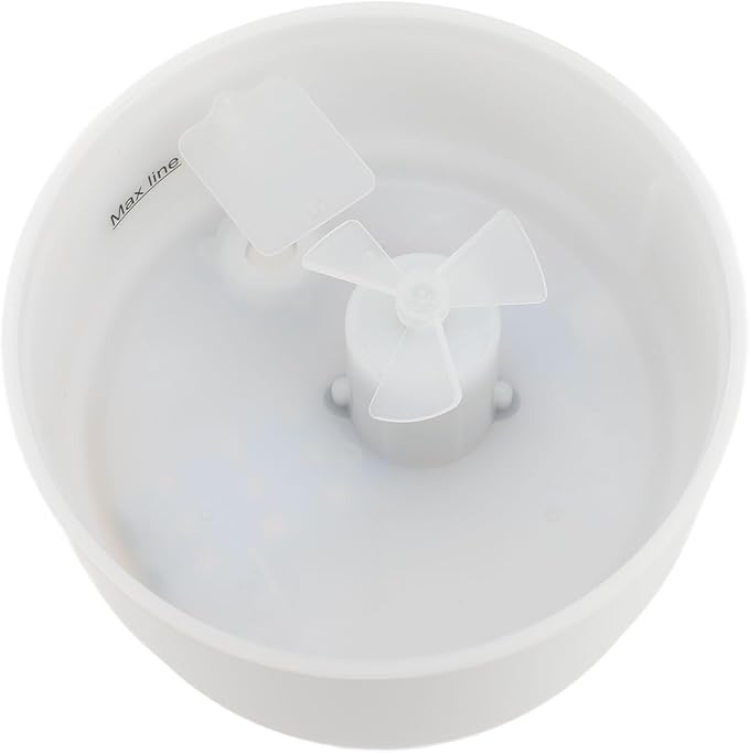 Air Humidifiers for Bedroom, USB Fragrance Diffuser with Color Led Light Low Noise Air Diffuser Humidifier for Home Room Cool Mist Humidifier (White)