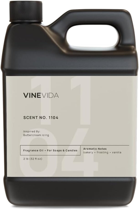 VINEVIDA [32oz] Buttercream Icing Fragrance Oil for Candle Making and Soap Making - Premium Candle Scents for Soy Candles