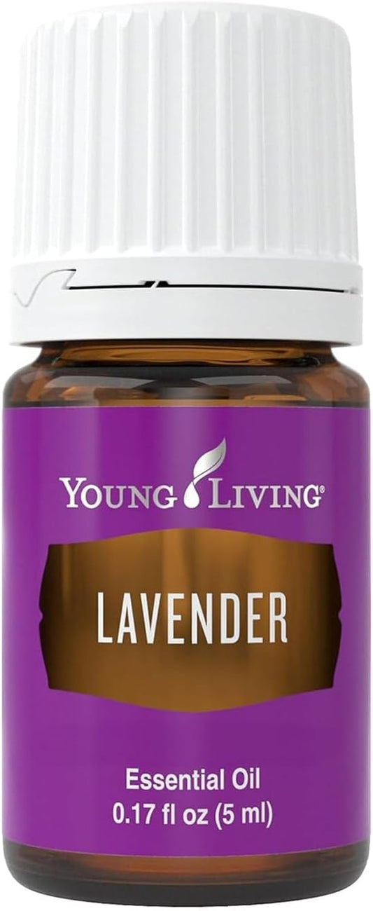 Lavender Essential Oil 5ml by Young Living – Pure Lavender Oil for Aromatherapy, Essential Oil Diffuser, Skin & Relaxation, Essential Oils for Diffuser & Home Use