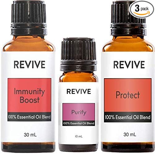 Premium Seasonal Support Kit - Immunity Boost, Purify, Protect - 100% Pure Therapeutic Grade, for Diffuser, Humidifier, Massage, Aromatherapy, Cruelty Free - Unrefined Oils with No Fillers
