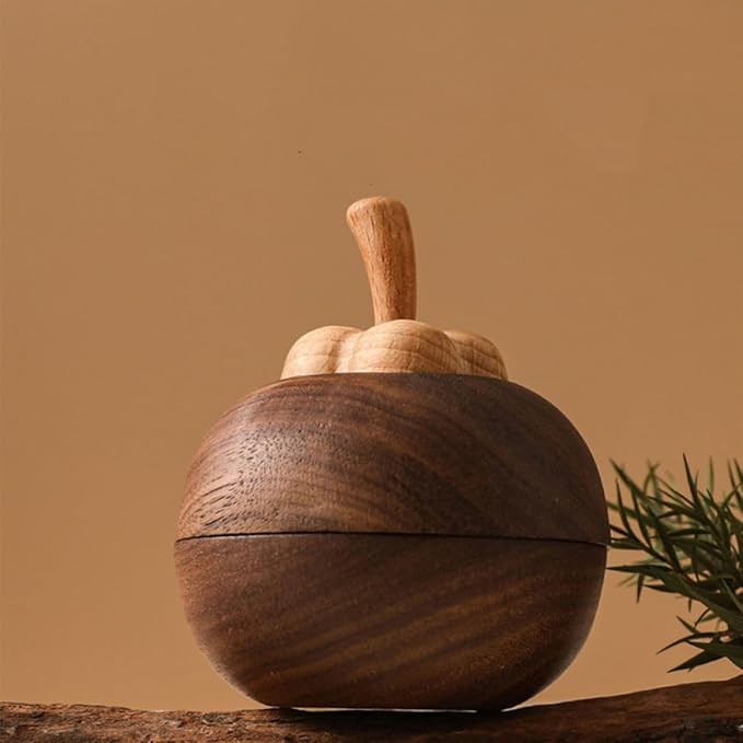 Mipcase Wooden Aromatherapy Diffuser Stand for Essential Oils Black Walnut Solid Wood Aroma Diffuser for Home Indoor Fragrance for Office and Living Room