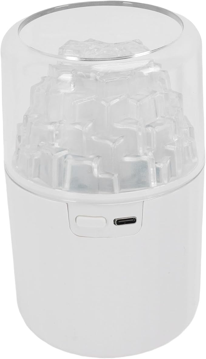 Zerodis Car Diffuser Humidifier Diffusers Essential Oil with Ambient Light Mini Portable Mist Maker with Dual Spray Modes Auto Shut Off for Car Home Office Bedroom (White)